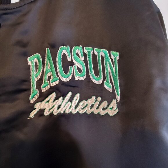 PacSuc Athletics Women's Black Varsity Jacket XS/S New With Tags - Picture 12 of 15